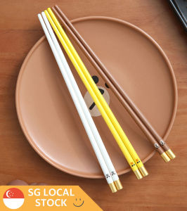 Line Friends Official Authorized Ceramic Chopsticks Brown Cony Sally