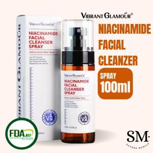 "SAVERS MNL" VIBRANT GLAMOUR NIACINAMIDE FACIAL CLEANER SPRAY 100ml Crocodile Scar Repair Serum Ceramides Face Essence