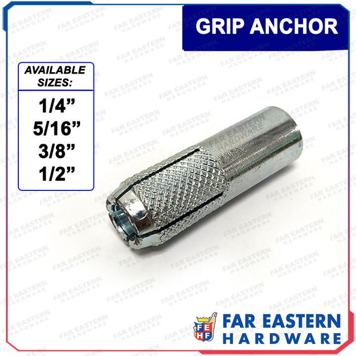 Grip Anchor Bolt 1/4