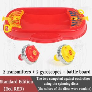 Kids 2/4 People Pull Line Battle Rotating Spinning Top Gyro Battle Toys Interactive Toy Desktop Play Game