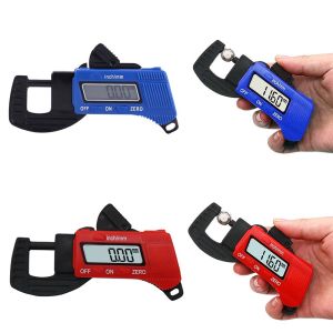 DIXRY 0-12.7mm LCD Screen Horizontal Caliper Carbon Fiber Digital Measuring Micrometer Thickness Caliper Micrometer Guage
