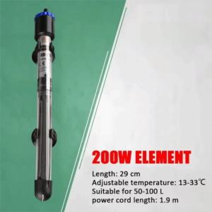 SIRENXI Nhiệt độ có thể điều chỉnh Thanh sưởi bể cá Chống nổ Tự động Máy sưởi bể cá Que sưởi Kiểm soát chính xác Bộ điều chỉnh nhiệt độ Thú cưng thủy sinh