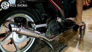 Knalpot Racing RCB DOS Beat FI carbu vario Mio Smile Mio Soul GT Mio Soul Karbu Fino FI Fino Karbu Xeon Karbu Xeon GT/RC Spin nex Fi Nex Sky Wife Xeon Karbu Vario 110 Karbu Vario 125 Vario 150