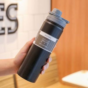 SAIYG 750ML Vacuum Insulated Sports Tumbler with Long-Lasting Temperature Retention