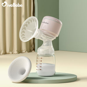 VivaBabe Electric Breast Pump Portable Breast Massager Mute Milk-Feeding Collector Baby Breastfeeding Massager  Wireless