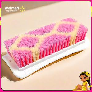 【Walmart】Durable Laundry Brush Hard Bristle Long Handle Scrub Brush for Clothes Shoes Heavy Duty Household Cleaning Tool Thickened Wear Resistant with Extra Tough Bristles for Removing Dirt and Grime