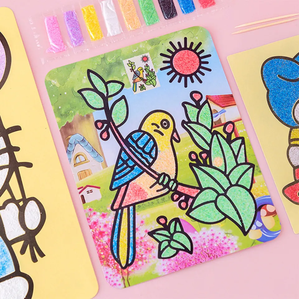 Sandpaper and Crayon Art for Kids | Crayon art melted, Art activities for  kids, Kindergarten art