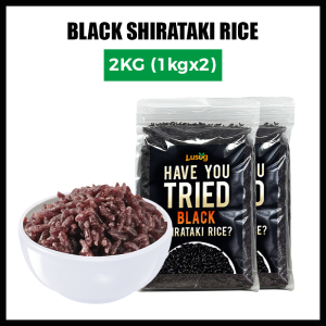 Wholesale 12kg Black Shirataki Rice Brown rice Original Flavor Dried Type Low Carb Healthy Konjac rice