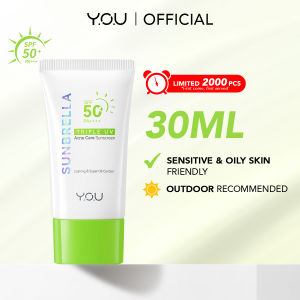 [HOT] YOU Sunbrella Triple UV Acne Sunscreen 30ml Oil Control + Calm Acne SPF50+ PA++++