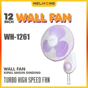 Welhome Kipas Angin Dinding - 12 inch - WH1261 - FREE ONGKIR Jabodetabek