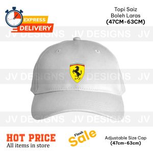 [ CAP ] EMBROIDERY LUXURY RACING CAR EMBROIDERY / SULAM DESIGN CAP FOR MEN AND WOMEN