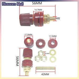 [Blossom] ชุดขั้วต่อแบตเตอรี่รีโมต6มม. 8มม. สำหรับเปลี่ยนสลักเกลียวทองเหลืองอุปกรณ์เสริมรถยนต์