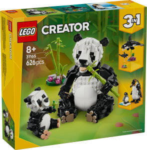 [BrickMonster] Lego 31165 Creator 3in1 Wild Animals: Panda Family