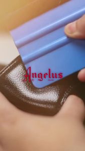 Angelus Flat 4-Coat Scratch-Resistant Leather Sealer – Durable Flexible Clear Coat Protection for Leather Shoes Bags Jackets & More - Ultra Matte Finish - 1 fl oz