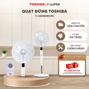 Quạt đứng Toshiba F-LSD30(W)VN - 30W - Hàng chính hãng - Bảo hành 12 tháng