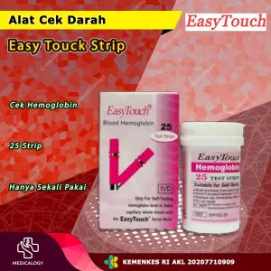 Easy Touch Strip HB Alat Cek Gula Darah 25T