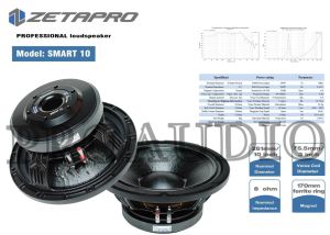 SPEAKER ZETAPRO 10 INCH SMART 10 SMART10 KOMPONEN SPEAKER VOICE COIL 3 ORIGINAL