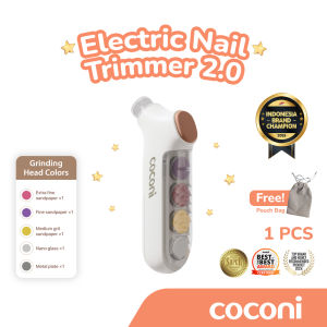 Coconi Baby Nail Trimmer | Gunting Kuku Elektrik Bayi & Dewasa Manicure Set