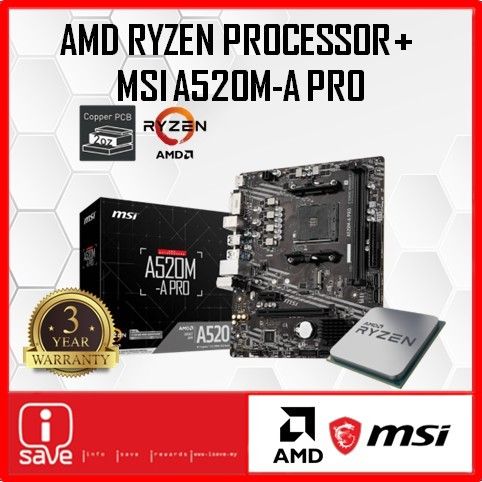 Gigabyte A520m K Ryzen 3200g Motherboard Combo Buy AMD Ryzen 3200G