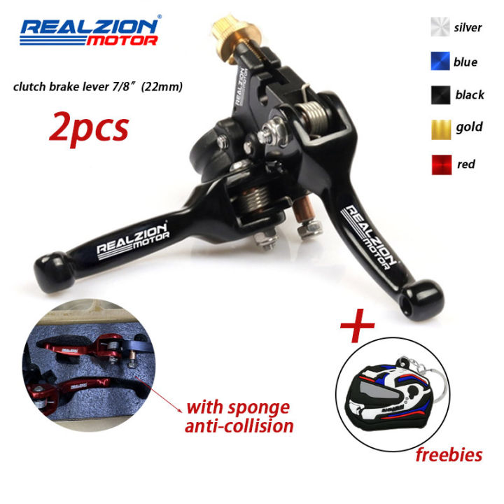 Realzion Universal Brake Clutch Levers For Honda XR200 CRF 150L