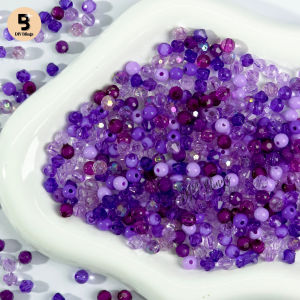 DIY Blingz 25g 6mm and 8mm Acrylic Mix Beads Theme Color Assorted Beads for DIY Bracelet Necklace Jewelry Making