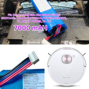 PIN ROBOT HÚT BỤI ECOVACS (PIN LG/SAMSUNG 7000MAH BẢO HÀNH 9 THÁNG)
