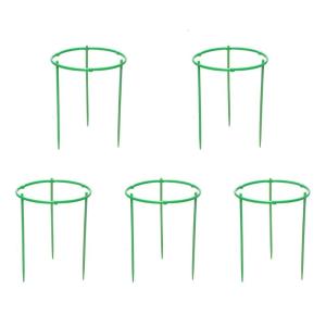 Set of 5 Trellis Stake Tower for Raised Garden Bed Adjustable Cages Support for Indoor and Outdoor Use