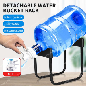 TBC Portable Bottled Water Holder Bottled Gallon Stand Detachable Bracket Water Dispenser With Water Dispenser Faucet