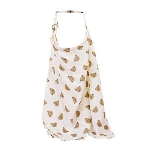 Ôm mềm Bìa hai lớp Tạp dề Chăn cho trẻ sơ sinh cho con bú thoáng khí Khăn choàng nuôi dưỡng đa chức năng chăn