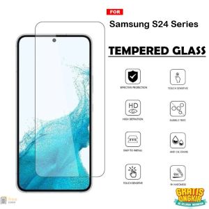 SAMSUNG S25 S25+ S24 S24+ S23 FE S21 FE S20 FE TEMPERED GLASS BENING CLEAR ANTI GORES KACA TEMPRED SCREEN GUARD PELINDUNG LAYAR