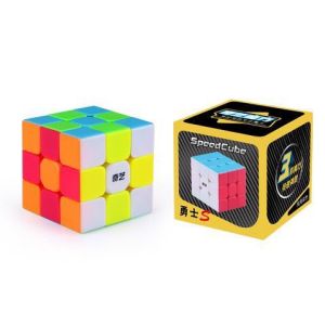 Qiyi Warrior S Third-Order Rubiks Cube Bright Six Colors 5.6 Smooth Beginner Entry Racing Childrens Educational Toys