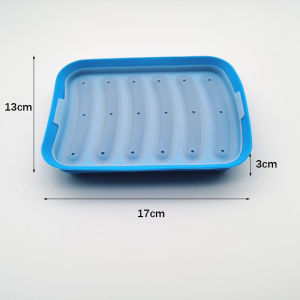 6 Grids Silicone Sausage Maker Mould DIY Hot Dog Making Moulds with Lid Household Baking Mold Cooking Tool