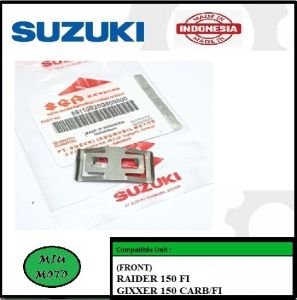 SUZUKI FRONT RAIDER 150 FI v1 GIXXER 150 CARB FI GSX-R150 GSX-R150 CALIPER SUPPORT SPRING PAD REPAIR KIT -MIUMOTO