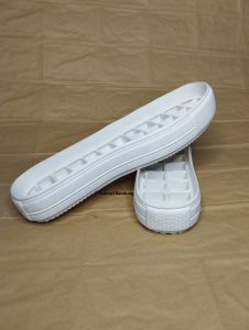 Aksesoris Sepatu Wanita Sol Sepatu Sneakers Cewek Matiz 711 Putih Bahan TPR