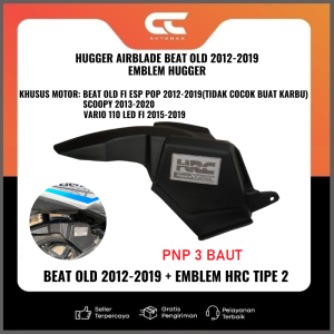 HUGGER SPAKBOR KOLONG BEAT OLD FI ESP POP 2012-2019 PLUS EMBLEM STAINLESS
