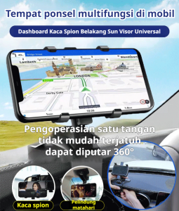braket mobil multifungsi pegas kekuatan tinggi klip telepon genggam semua musim tahan lama dan tahan suhu tinggi