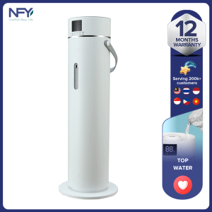 Smart disinfection large-capacity air humidifier household ultrasonic atomization floor-standing silent humidifier
