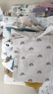 Baby Strollers Bag Nappy Pouches Lightweight Baby Diaper Bag Soft Cotton Mummy Storage Bag Organizer