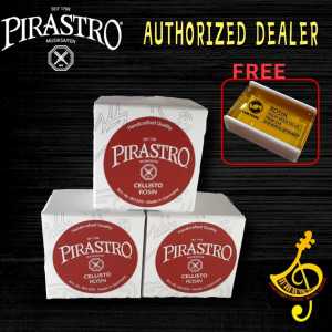 Pirastro Cellisto Cello Rosin +FREE GIFT(1unit)