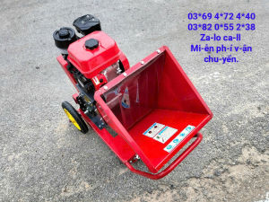 Máy băm cành cây tùa dừa dọn vườn làm phân vi sinh