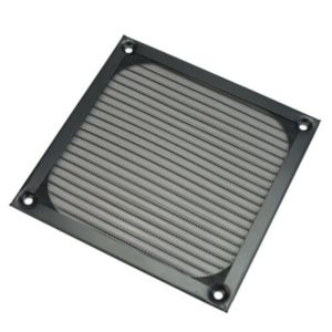 MINIS Safety PC Grill 120mm Dustproof Computer Fan Cooling Aluminum Case Dust Filter