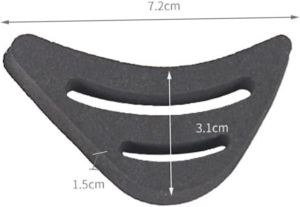 Shoe Inserts 1 Pair Adjustable Shoe Filler Toe Filler Toe Cushions for s for Amputee Foot Amputation Pads for High Heels Big s Non-Slip