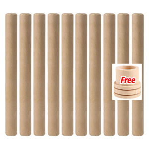 ต้นบอระเพ็ดกันยุงธูป10ชิ้นแผ่นไม้อุกาบาตล้างพิษแถบรมยาจีนการบำบัดด้วยความร้อนม้วน Moxa 20ซม.