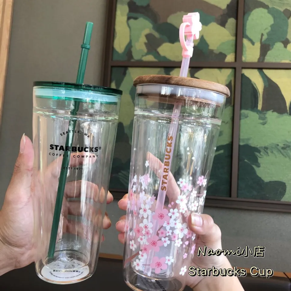 Shops Starbucks Korea Sakura Double Glass Tumbler