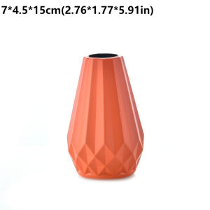 MEMGOUO Imitation Ceramic Nordic Flower Vase Simple Creative Flower Arrangement Container Modern Durable Flower Bottle Home Decoration