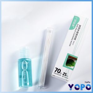 YP 70 Pcs/set Ear Hole Floss Earrings Hole Cleaner Disposable Piercing Aftercare Cleaner Earring