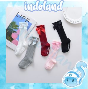 ☀ INDOLAND ☀ Bevavar Kaos Kaki Panjang anak Bayi anti slip / Kaus kaki bayi untuk Perempuan R409