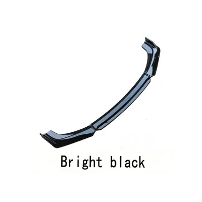 Xe Front Shovel Xe Bumper Spoiler Body Diffuser Phụ kiện sửa đổi bên ngoài màu đỏ đen
