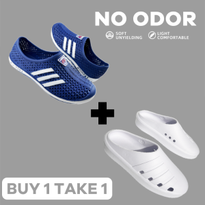 Great value Buy one get one free price Original sandals beach shoes men sandals slippers combination