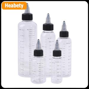 【2-3 days delivery】 30ml-250ml Plastic PET Liquid Capacity Dropper Bottles Pigment Ink Containers